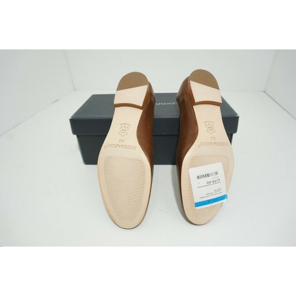 Bernardo Dina Women's Shoes Brown Leather Flats Size US 6 M - Picture 11 of 12
